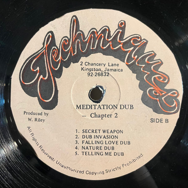 TECHNIQUES ALL STARS [Meditation Dub Vol. 2]