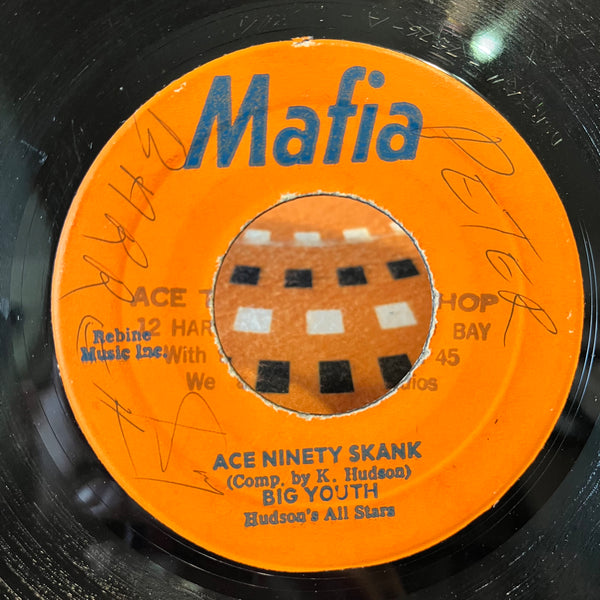 BIG YOUTH / KEITH HUDSON [Ace Ninety Skank / True True My Heart]