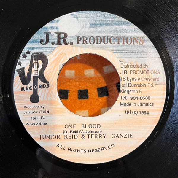 JUNIOR REID & TERRY GANZIE [One Blood  (Remix)]