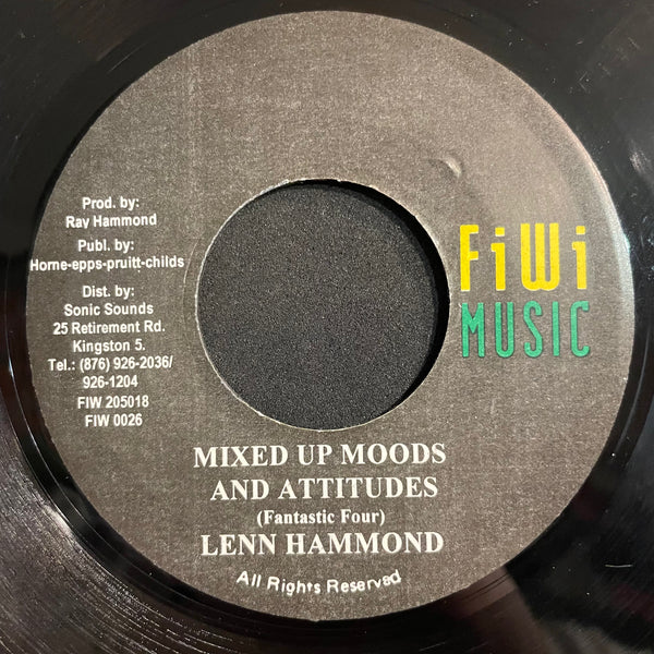 LENN HAMMOND  [Mixed Up Moods And Attitudes ]