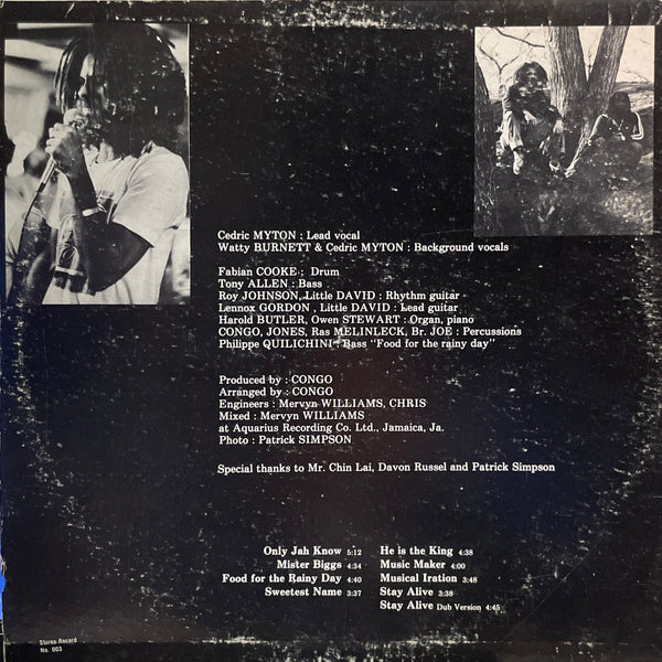 CEDRIC MAYTON & CONGOS [Image Of Africa]