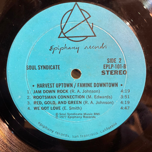 SOUL SYNDICATE [Harvest Uptown / Famine Downtown]