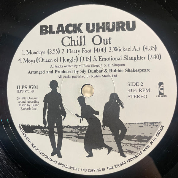 BLACK UHURU [Chill Out]