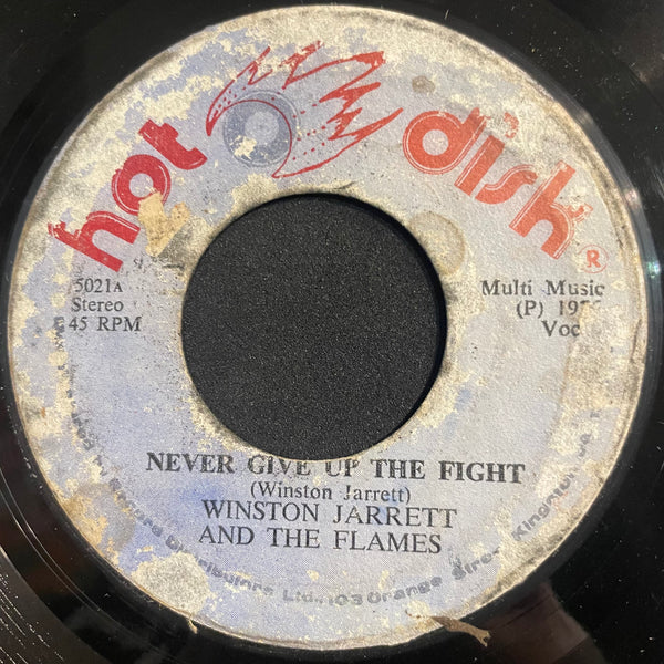 WINSTON JARRETT & THE FLAMES [Never Give Up The Fight]
