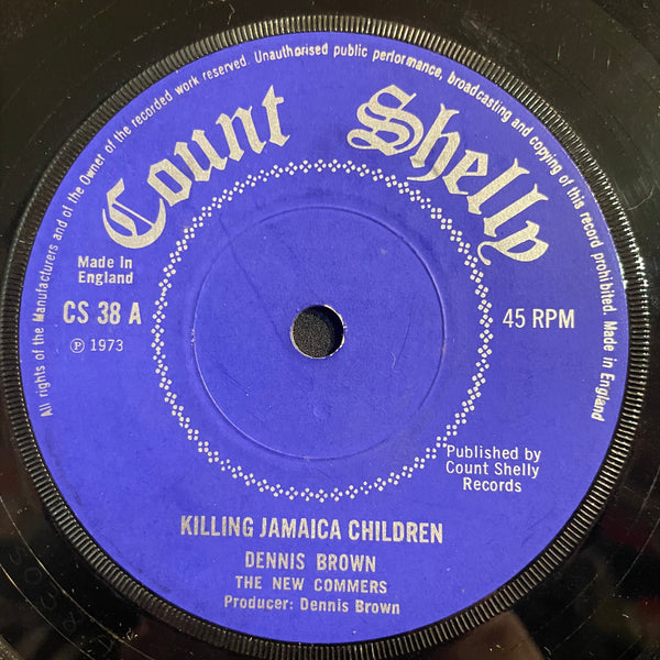 NEW COMMERS / I ROY [Killing Jamaica Children / Licking Stick]