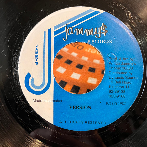 JOHNNY OSBOURNE [On The Right Track]