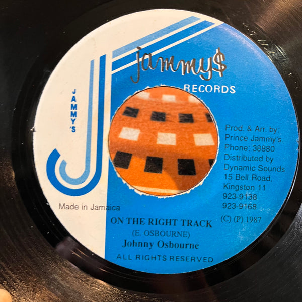JOHNNY OSBOURNE [On The Right Track]