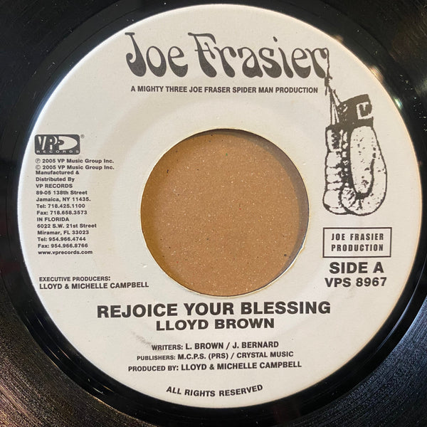 LLOYD BROWN [Rejoice Your Blessing]