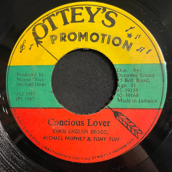 ERROL ENGLISH & MICHAEL PROPHET & TONY TUFF [Conscious Lover]