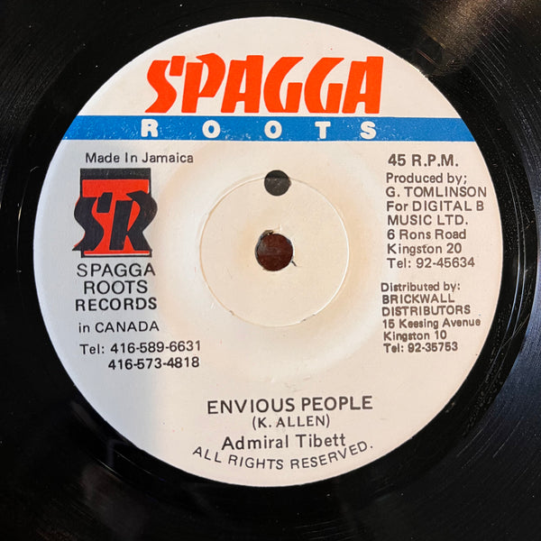 ADMIRAL TIBETT [Envious People]