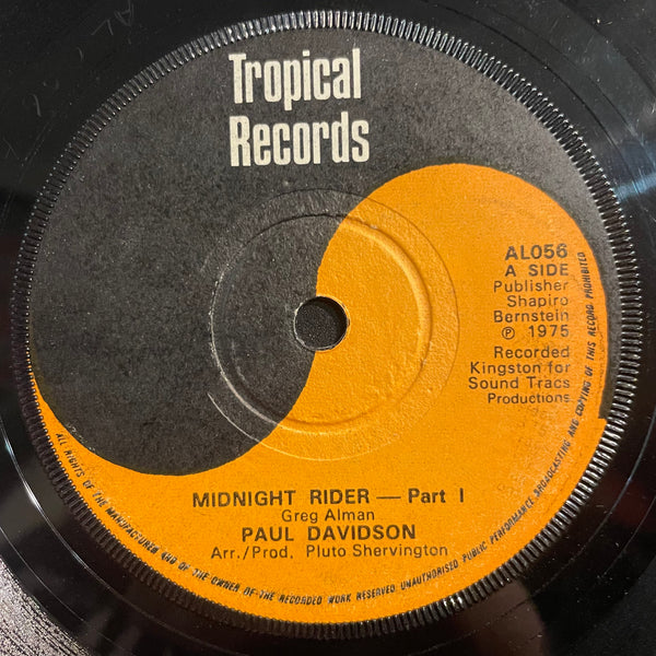 PAUL DAVIDSON [Midnight Rider]