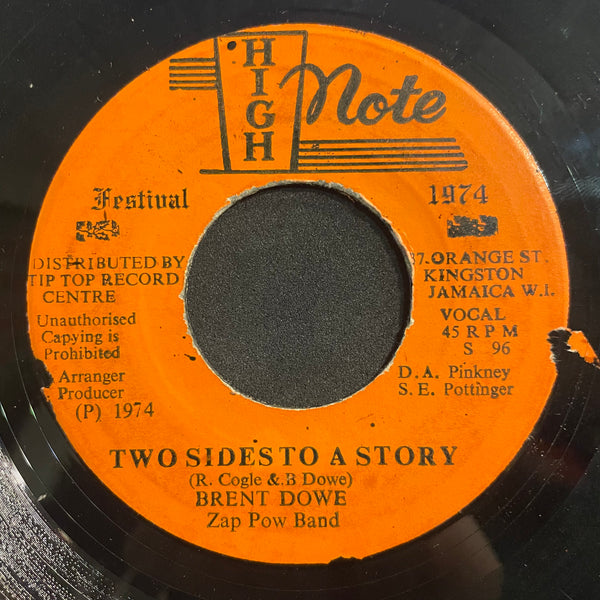 BRENT DOWE [Making A Way /  Two Side's To A  Story]