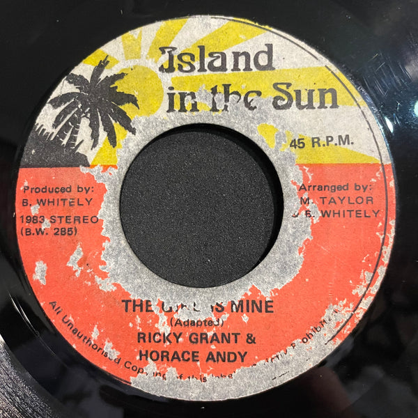RICKEY GRANT & HORACE ANDY [The Girl Is Mine]
