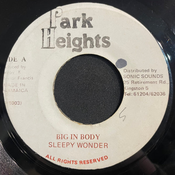 SLEEPY WONDER  [Big In Body]