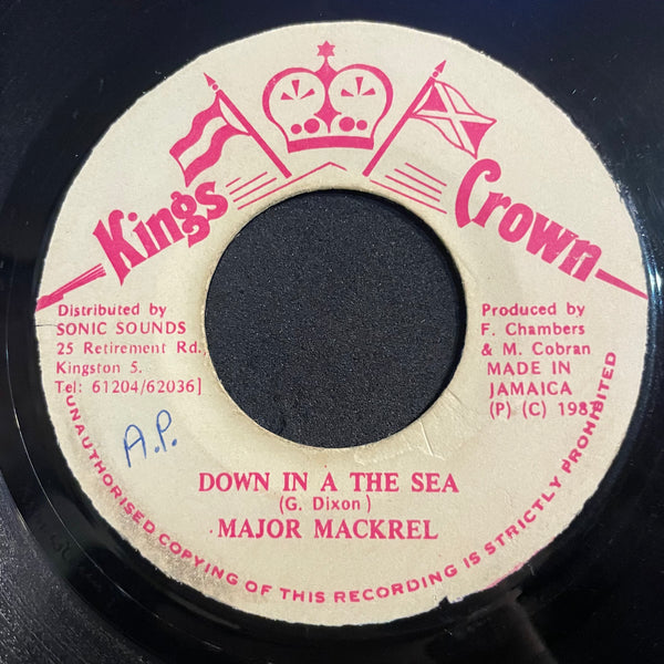 MAJOR MACKREL [Down In A The Sea]