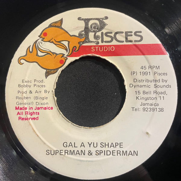 SUPERMAN & SPIDERMAN [Gal A Yu Shape]