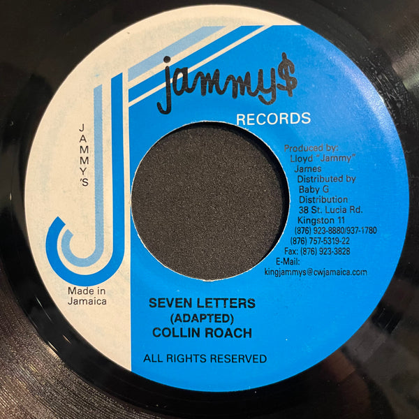 COLLIN ROACH [Seven Letters]