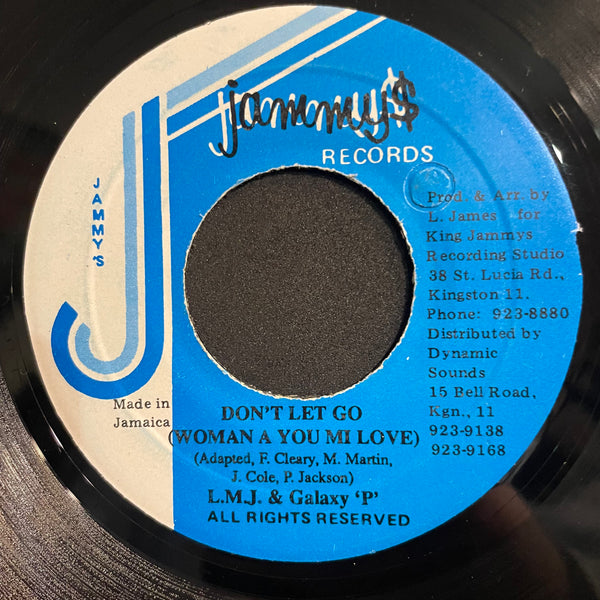 L.M.J. & GALAXY P [Don't Let Go (Woman A You Mi Love)]