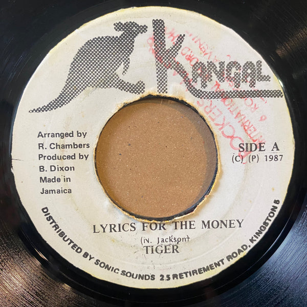 TIGER [Lyrics For The Money]