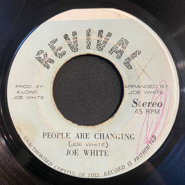 JOE WHITE [People Are Changing / Morrison Dub Version]