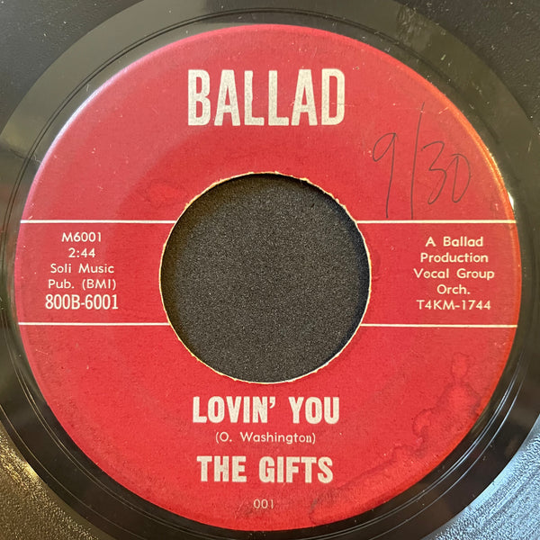 THE GIFTS [Rock My Soul / Lovin' You]