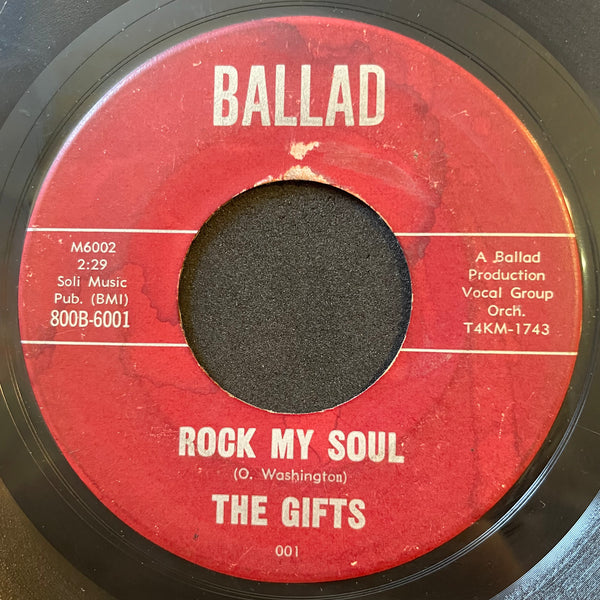 THE GIFTS [Rock My Soul / Lovin' You]
