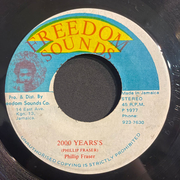 PHILLIP  FRASER [2000 Year's]