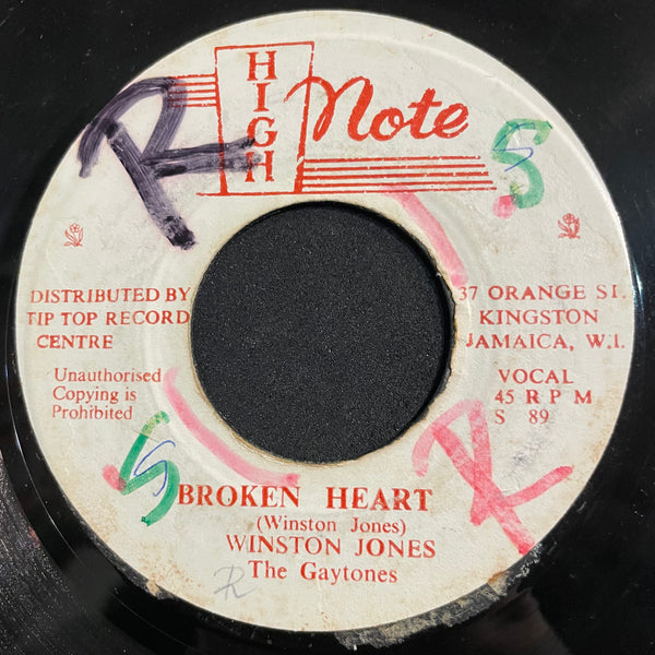 WINSTONE JONES [Broken Heart]