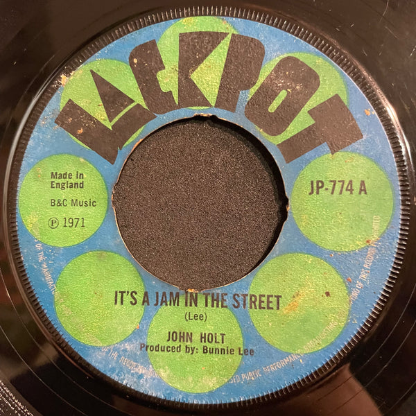 JOHN HOLT  [It's A Jam In The Street / Man Needs A Woman]