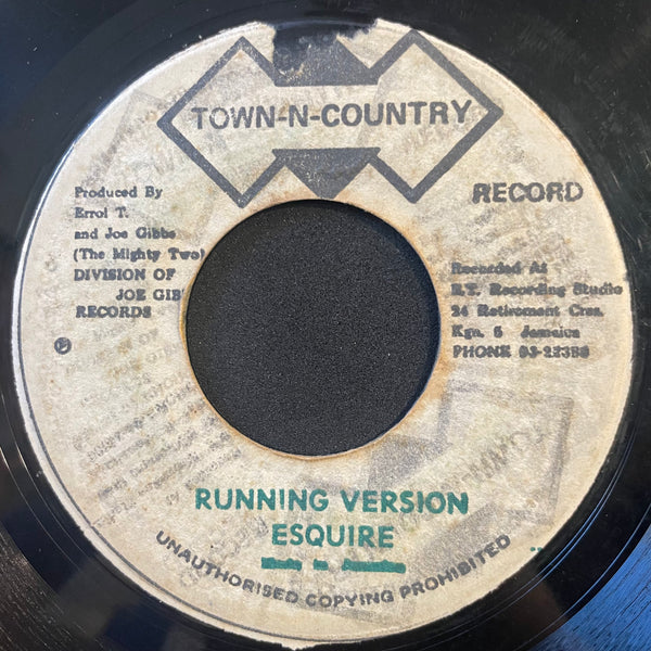 MORWELL ESQUIRE [Never Run A Way]