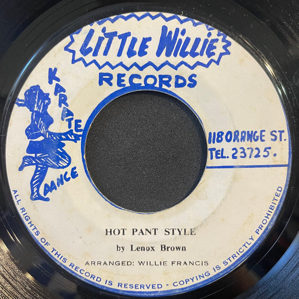 WILLIE FRANCIS & LLOYD LINDSAY / LENOX BROWN [Marcus Is Alive / Hot Pant Style]