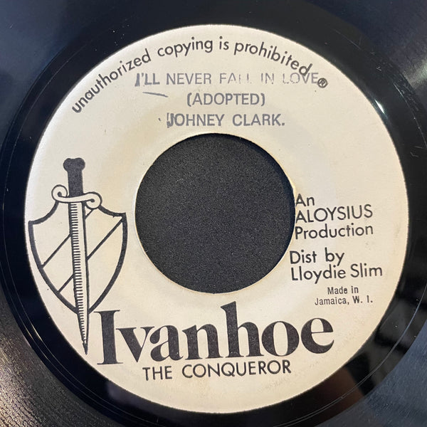 JOHNNY CLARKE [I'll Never Falling Love]
