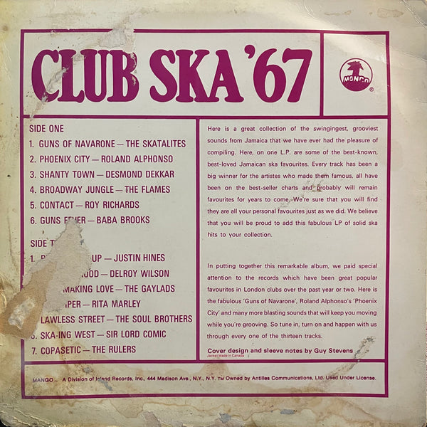 V.A. [Club Ska 67 ]