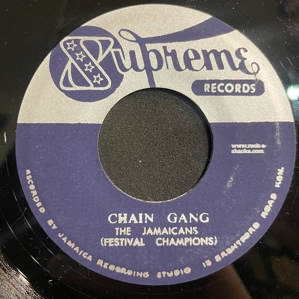 JAMAICANS / CHARLEY ORGANAIRE [Chain Gang / Rude Boy Charlie]
