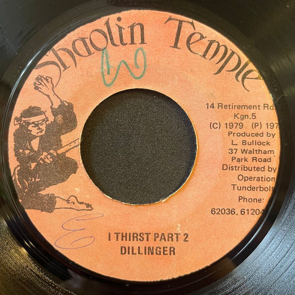 DILLINGER [I Thirst Part 2]