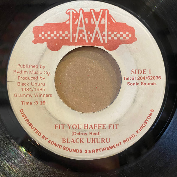 BLACK UHURU [Fit You Haffe Fit]