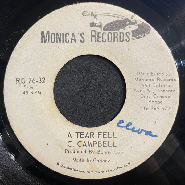 CORNELL CAMPBELL [A Tear Fell]