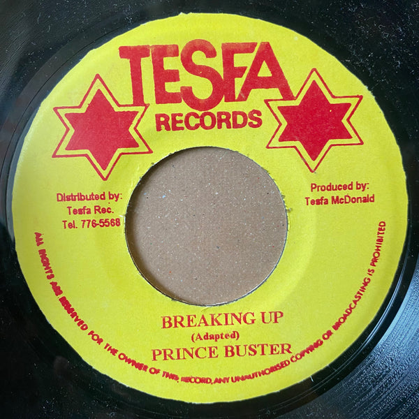 PRINCE BUSTER [Braking Up]