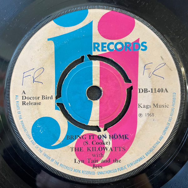 THE KILLOWATTS [Bring It On Home To Me / Wonderful World]