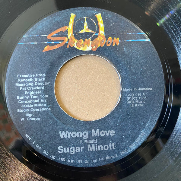 SUGAR MINOTT [Wrong Move]