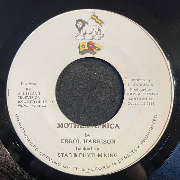ERROL HARRISON [Mother Africa]