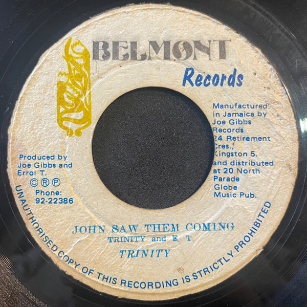 TRINITY [John Saw Them Coming / Roots Kunta Kintye]