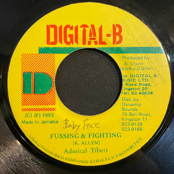 ADMIRAL TIBETT [Fussing & Fighting]