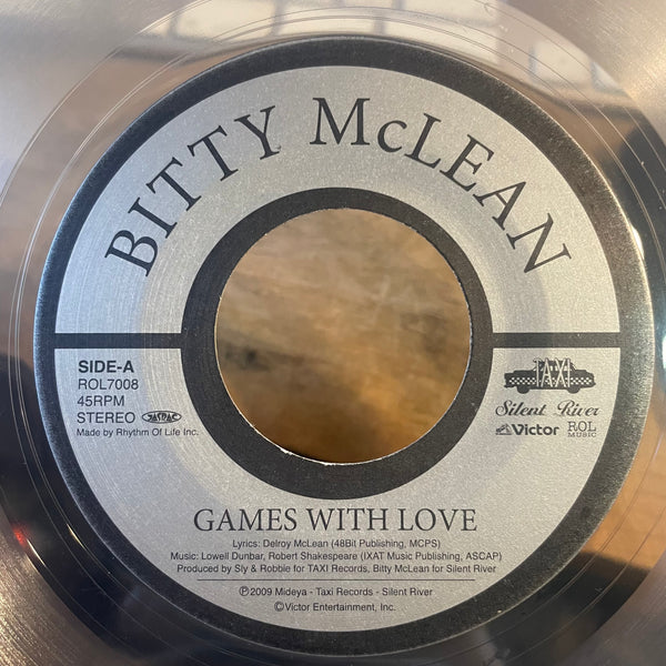 BITTY MCLEAN [Games With Love / Daddy's Home]