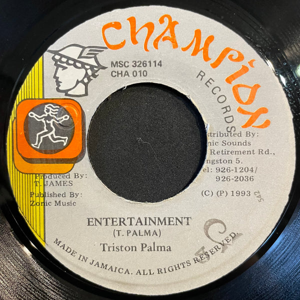 TRISTON PALMER [Entertainment]