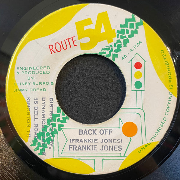 FRANKIE JONES [Back Off]