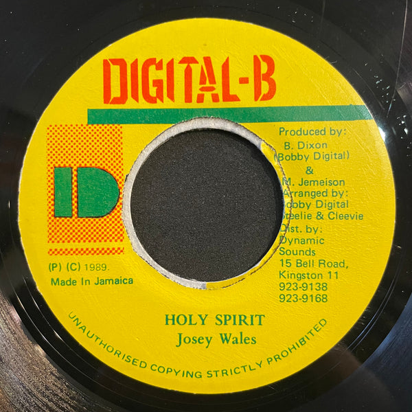 JOSEY WALES [Holy Sprit]