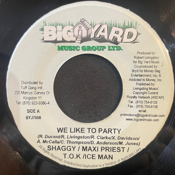 SHAGGY / MAXI PRIEST / T.O.K. / ICE MAN [We Like To Party]