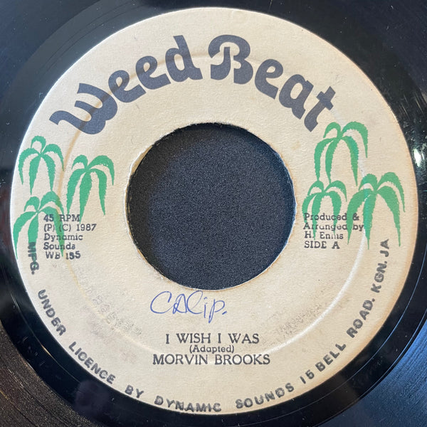 MORVIN BROOKS [I Wish I Was]