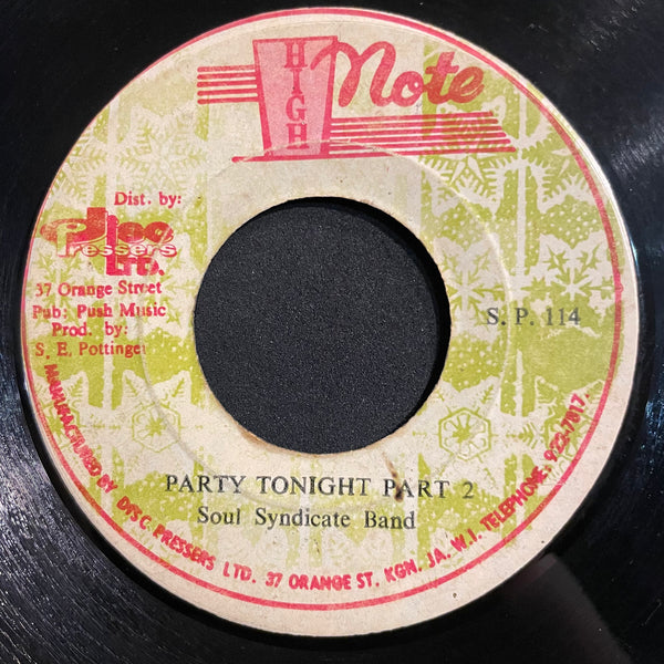 COUNTRY JOE [Party Tonight]